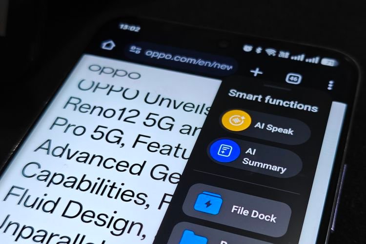 Oppo Reno 12 5G: Inovasi Membaca Teks Artikel Seperti Mendengarkan