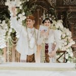 Busana Pernikahan Nino RAN dan Istri yang Mengusung Adat Jawa Tengah